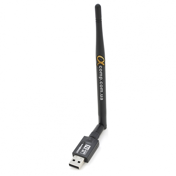 Адаптер USB WiFi Wireless (802.11bgn • 300M • антена 5dbi) RT7601