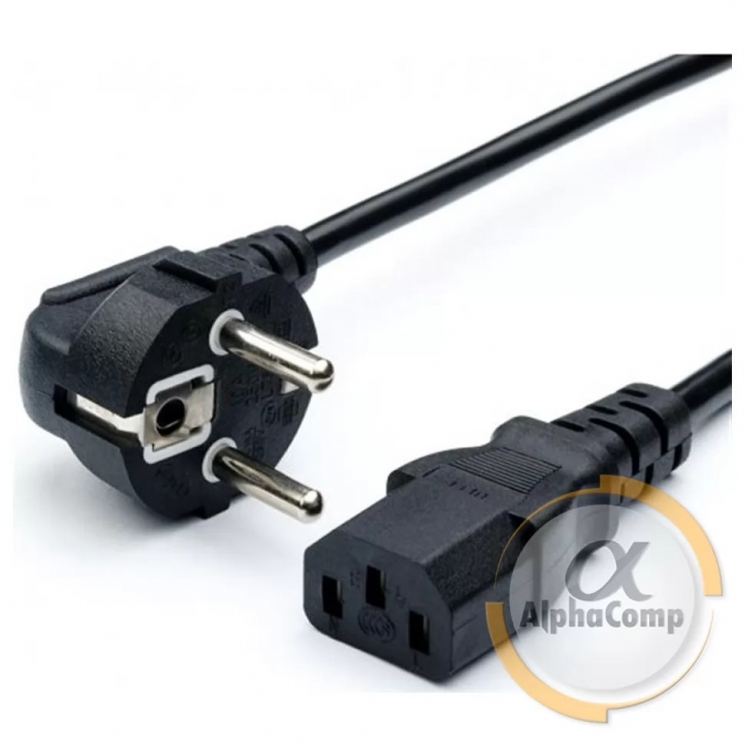 Кабель питания 220v (евровилка) C13 1.8м