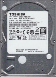 Жесткий диск 2.5" 2Tb Toshiba MQ01ABB200 (8Mb • 5400 • SATA2) БУ