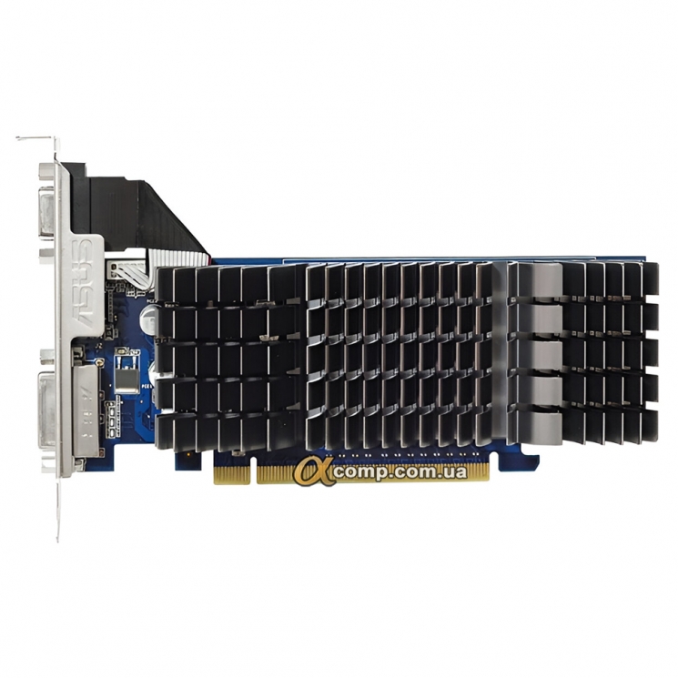 Відеокарта Asus GT210 (1Gb • DDR3 • 64bit • VGA • DVI • HDMI) EN210 SILENT БВ