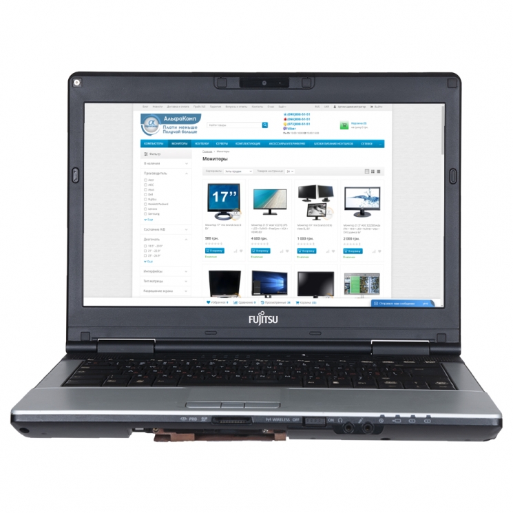 Ноутбук Fujitsu S781 (14" • i5 2410m • 4Gb • ssd 120) без АКБ БУ