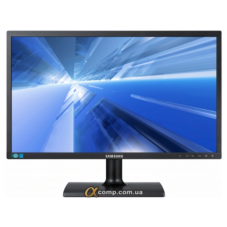 Монітор 23.6" Samsung S24C200BL (TN • FullHD • VGA • DVI) БВ