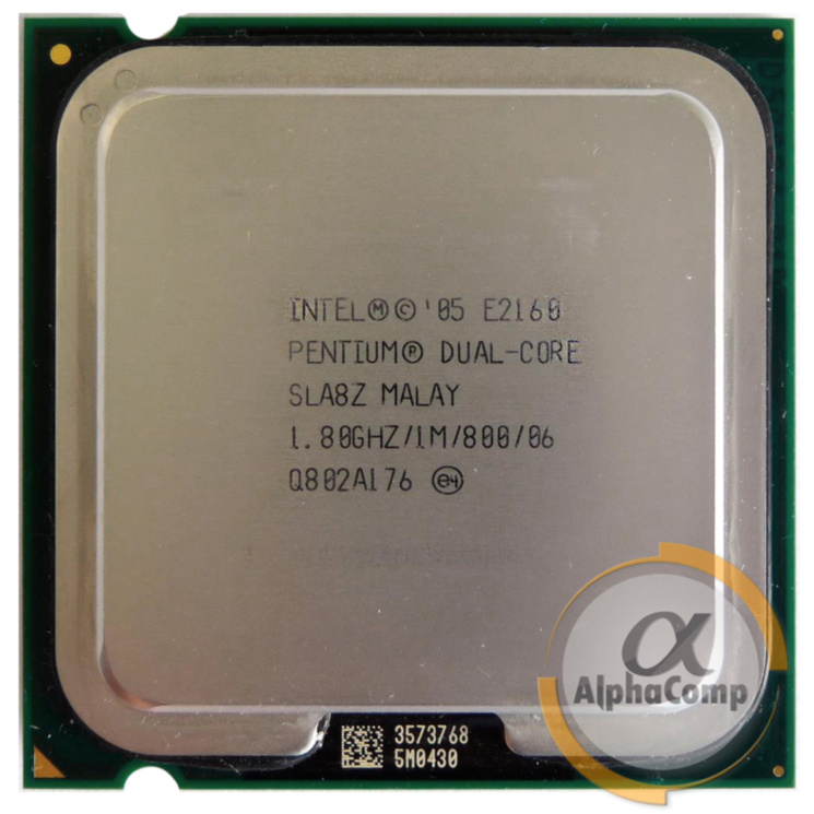 Процессор Intel Pentium Dual Core E2160 (2×1.80GHz/1Mb/s775) БУ