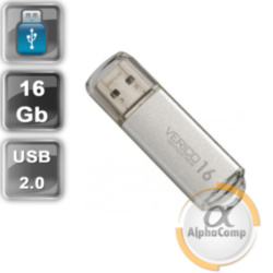 USB Flash 16Gb Verico Wanderer USB2.0 (VP08-16GSV1E) Silver