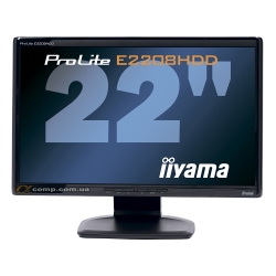 Монитор 21.5" Iiyama ProLite E2208HD (TN • 16:9 • FullHD • VGA • DVI) БУ
