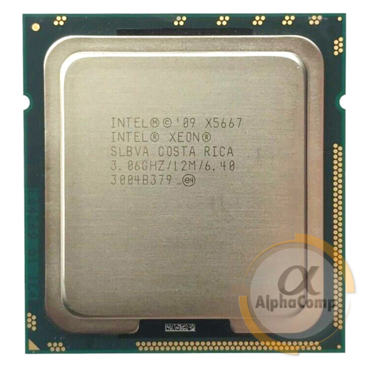 Процессор Intel Xeon X5667 (4×3.06GHz/12Mb/s1366) БУ