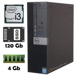 Dell 3040 (i3-6100 • 4Gb • 120Gb) SFF