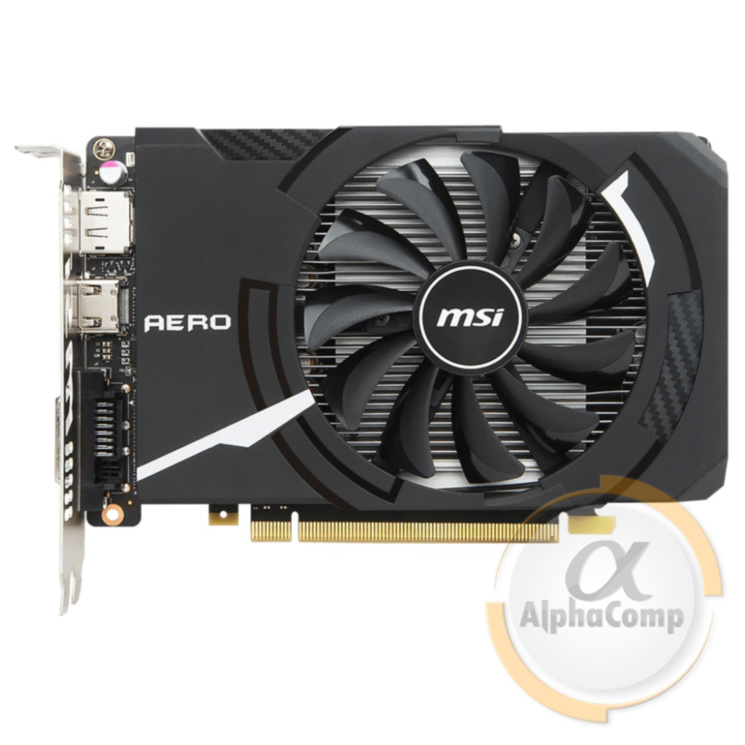 Видеокарта MSI GTX1050Ti 4Gb AERO-ITX-4G-OC БУ