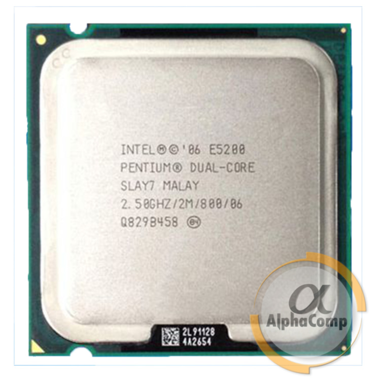 Процессор Intel Pentium Dual Core E5200 (2×2.50GHz/2Mb/s775) БУ