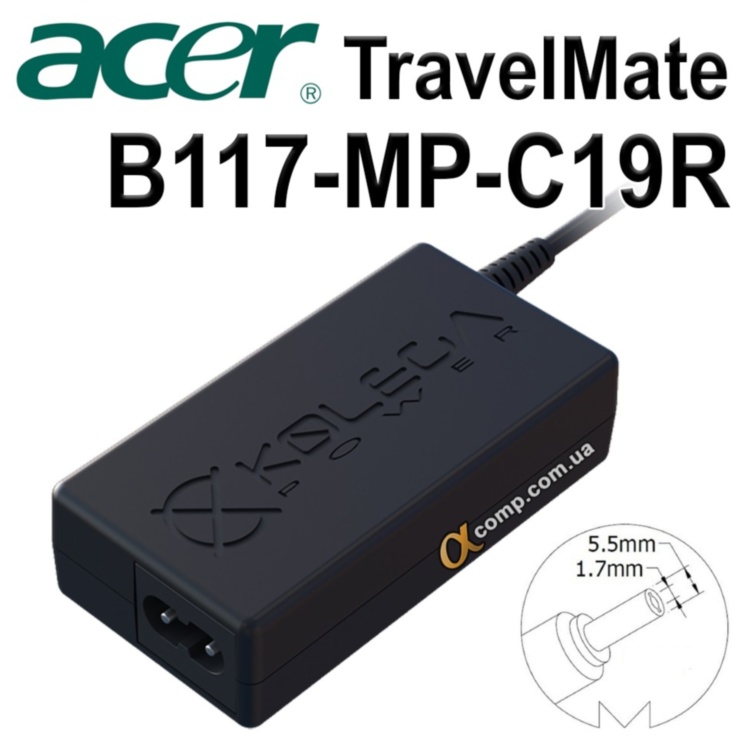 Блок питания ноутбука Acer TravelMate B117-MP-C19R