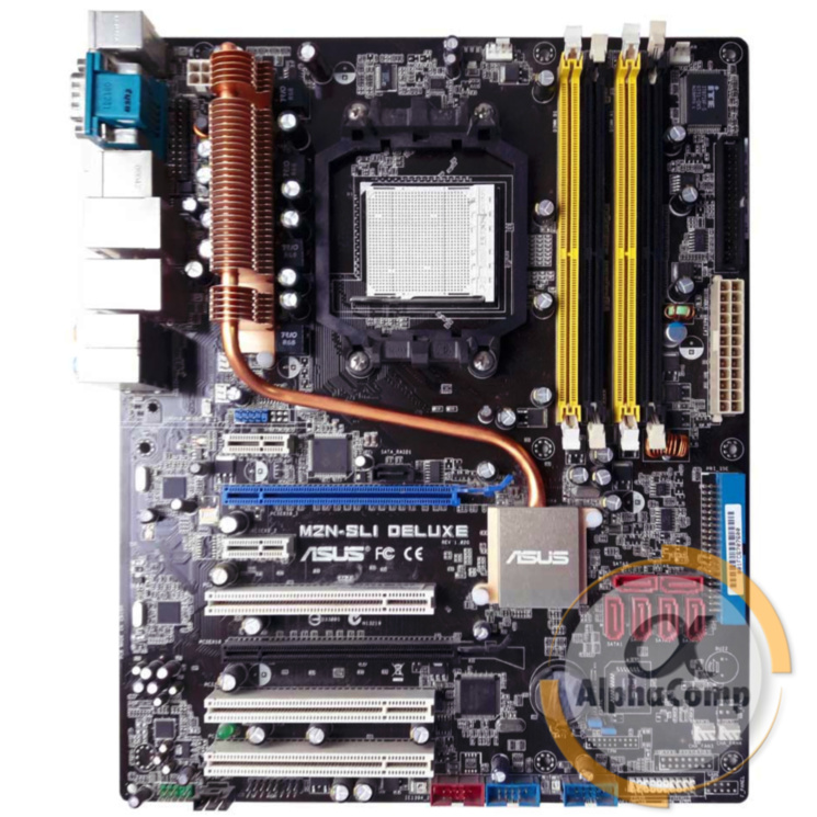 Материнская плата Asus M2N-SLI Deluxe (AM2+/GeForce 560 SLI/4xDDR2) БУ