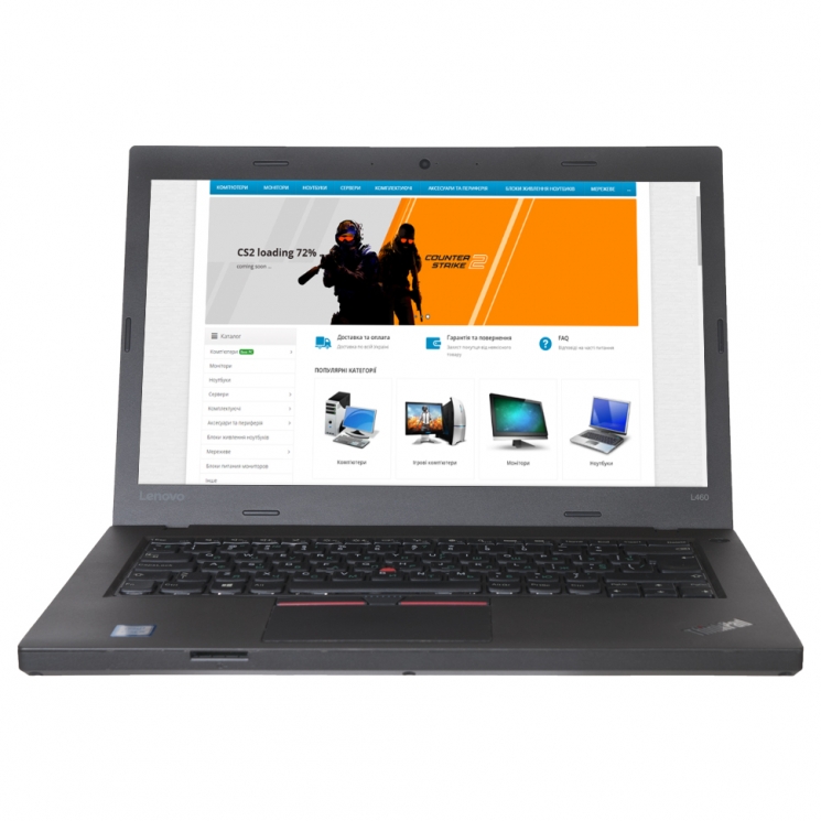 Ноутбук Lenovo L460 (14" • i5 6300m • 8gb • ssd 120) БВ