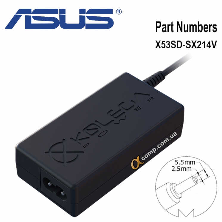 Блок питания ноутбука Asus X53SD-SX214V