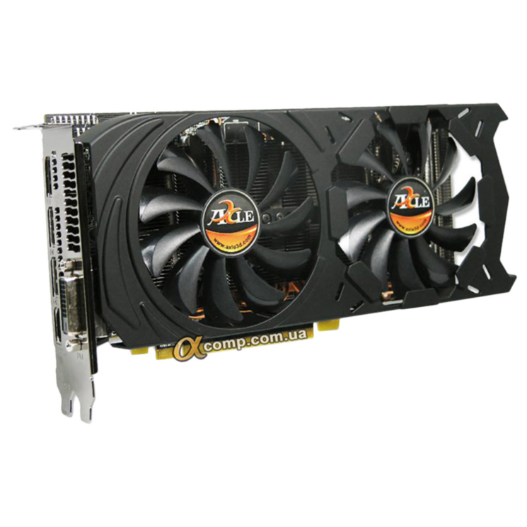 Видеокарта Axle3d RX570 (8Gb/256bit/) AX-570 БУ