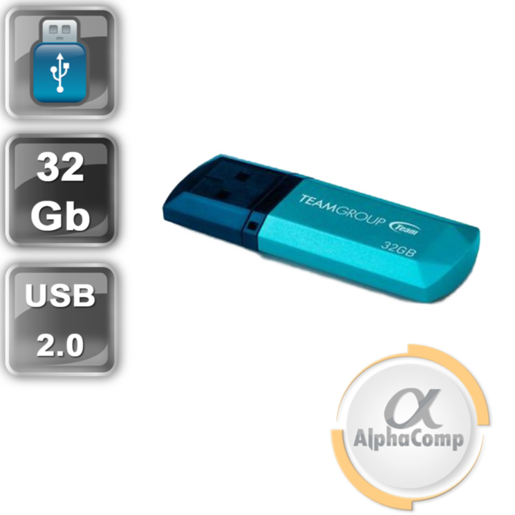 USB Flash 32Gb Team C153 USB2.0 TC15332GL01 Blue