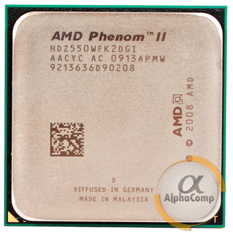 Процессор AMD Phenom II X2 550 (2×3.10GHz • 6Mb • AM3) БУ