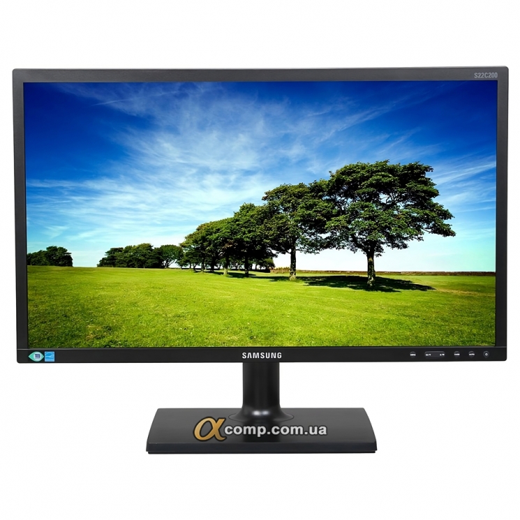 Монітор 21.5" Samsung S22C200B (TN • LED • FullHD • VGA • DVI) уцінка БВ