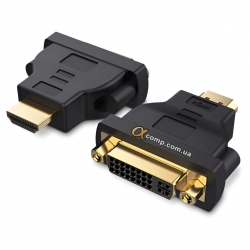 Переходник ATcom HDMI (m) - DVI (f)