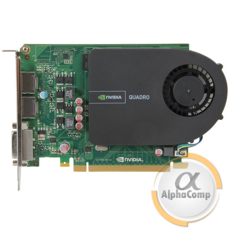 Відеокарта Quadro 2000 (1Gb GDDR5 128bit • DVI • 2×DP) БВ