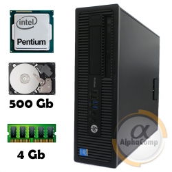 Компьютер HP EliteDesk 800 G1 SFF (Pentium G3220 • 4Gb • 500Gb) БУ