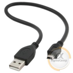 Кабель USB 2.0 (AM/miniUSB) 0.3м