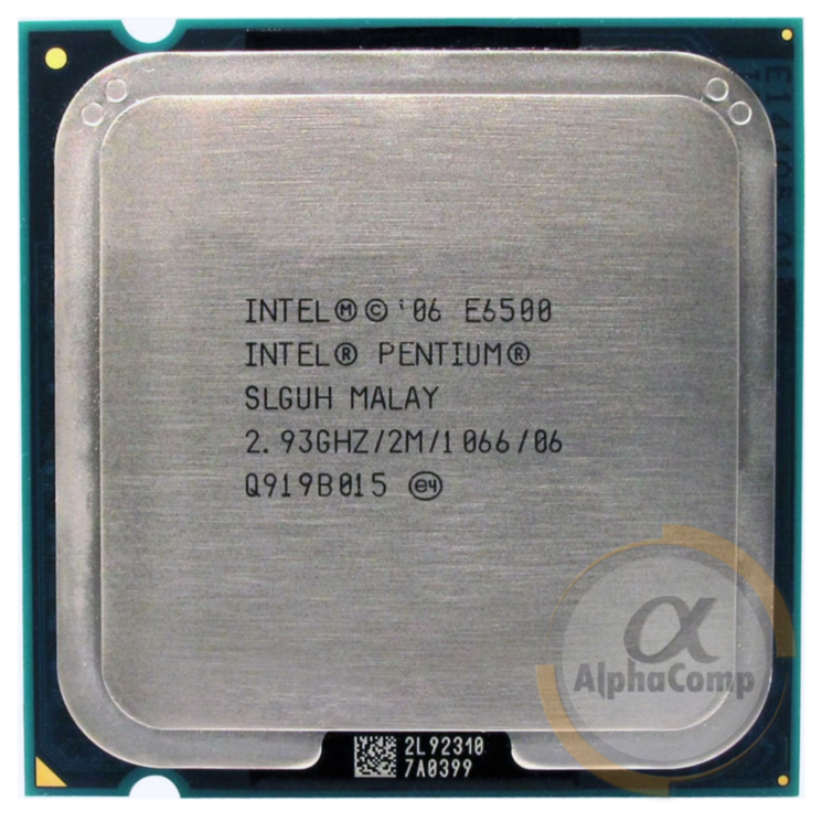 Процессор Intel Pentium Dual Core E6500 (2×2.93GHz/1Mb/s775) БУ