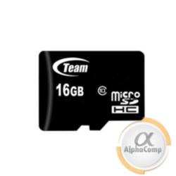 карта памяти microSD 16Gb Team SDHC (class 10) (TUSDH16GCL1002)