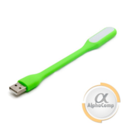 Фонарик гибкий LED USB 1.2W 4500K Green
