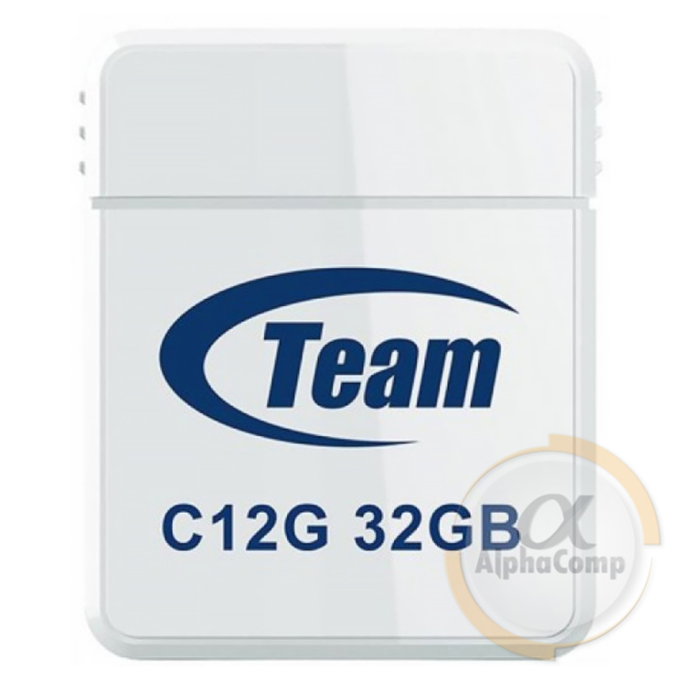 USB Flash 32Gb Team C12G USB2.0 (TC12G32GB01) white