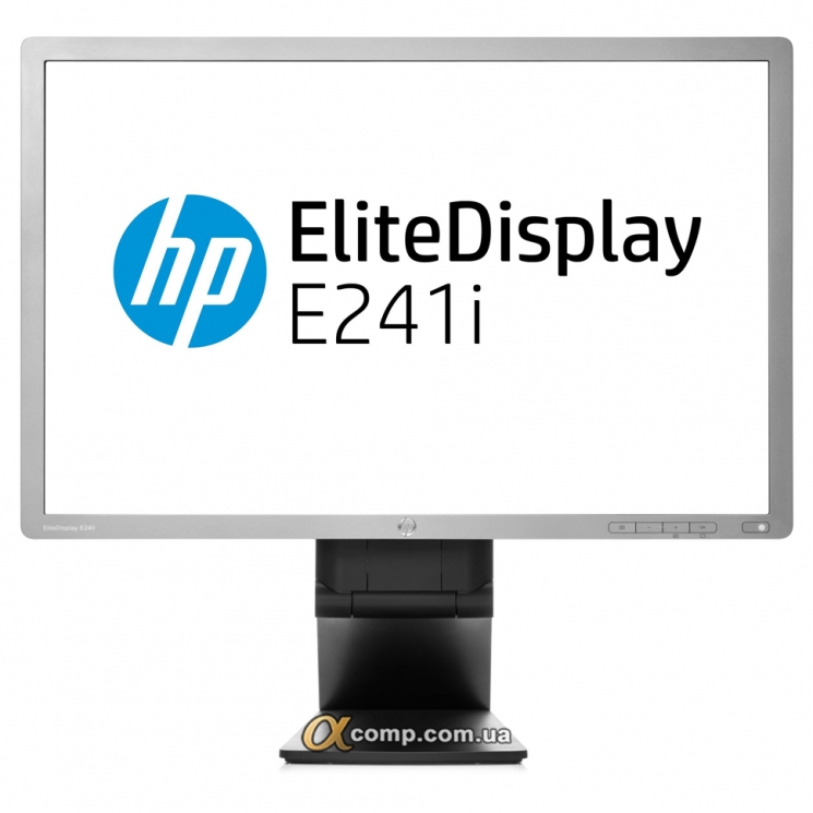 Монітор 24" HP E241i (IPS • 16:10 • DVI • VGA • DP) БВ