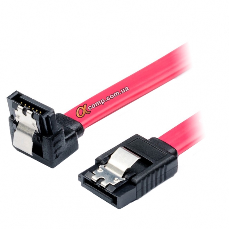 Кабель передачі даних SATA 40см 90°