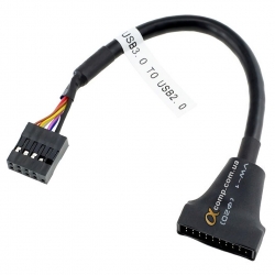 Перехідник 20pin USB 3.0 (F) на 9pin USB 2.0 (M)