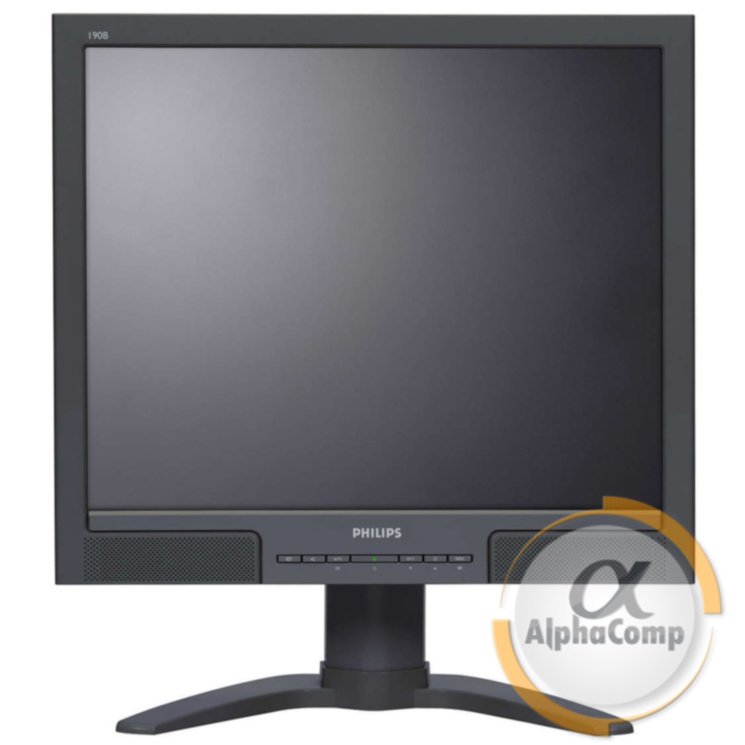 Монитор 19" Philips 190B8 (TN/5:4/VGA/DVI/колонки) class B БУ