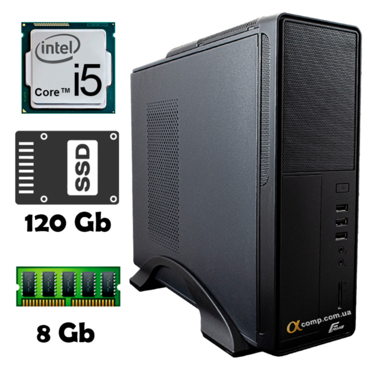 AlphaPC (i5 6400 • 8Gb • ssd 120Gb) SFF R6-S102