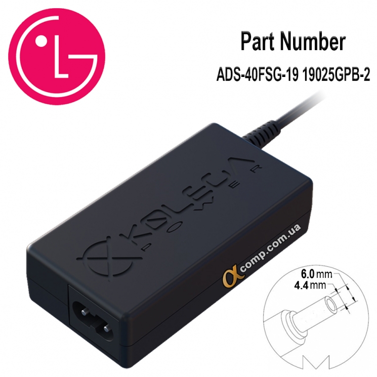 Блок питания монитора LG ADS-40FSG-19 19025GPB-2