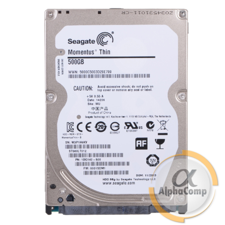 Жесткий диск 2.5" 500Gb Seagate ST500LT012 (16Mb/5400/SATAII) REF