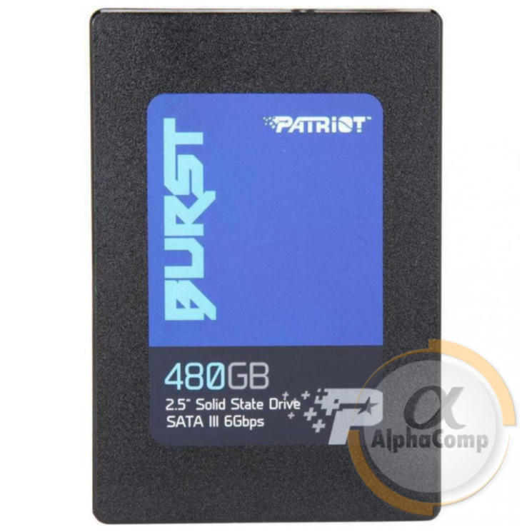 Накопичувач SSD 2.5" 480Gb Patriot Burst Elite PBE480GS25SSDR