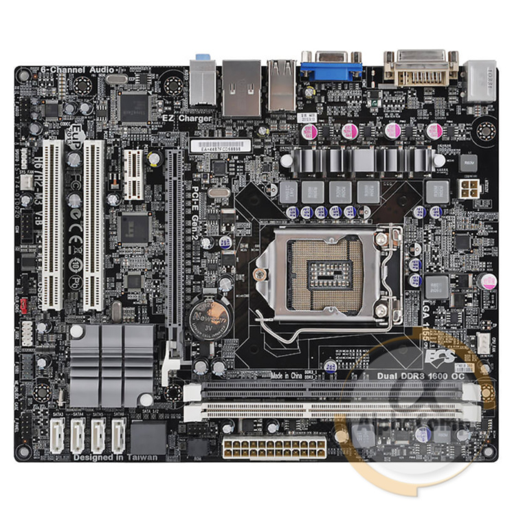 Материнская плата EliteGroup H67H2-M3 (s1155/H67/2xDDR3) БУ