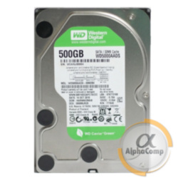 Жесткий диск 3.5" 500Gb WD WD5000AADS (32Mb/5400/SATAII) БУ