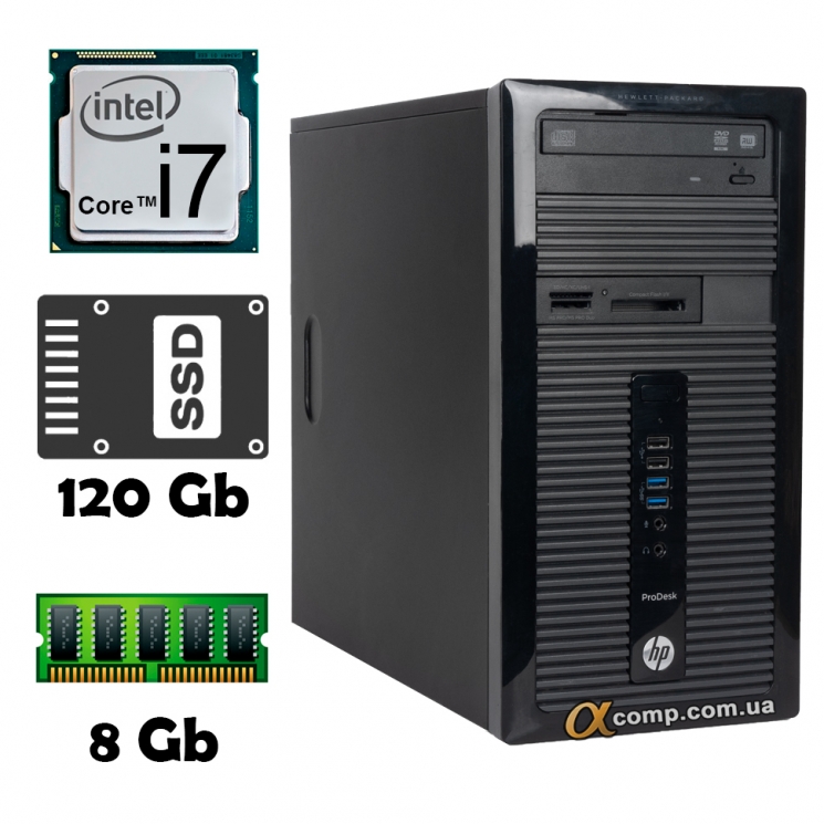 HP 490 G1 (i7-4770 • 8Gb • ssd 120Gb) MT