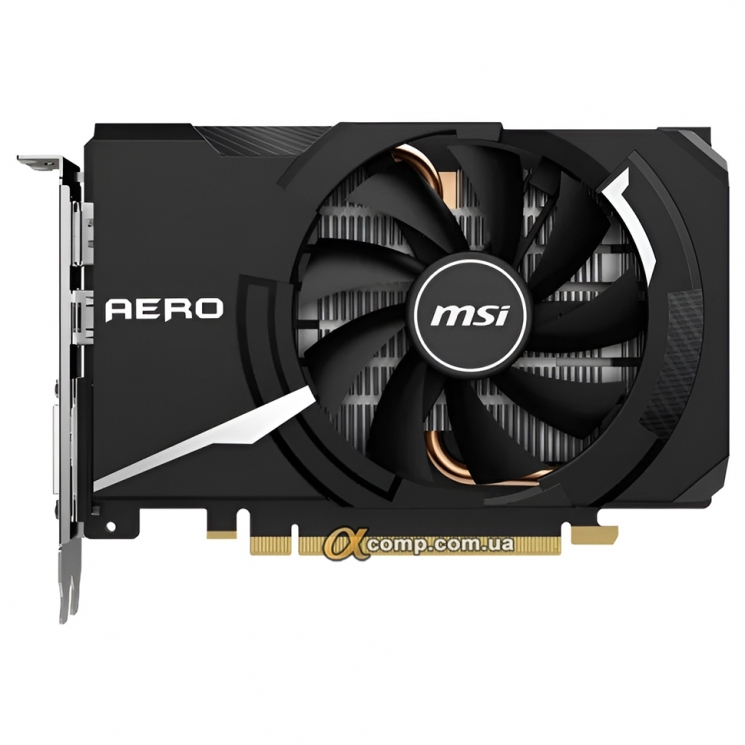 Відеокарта MSI GTX1650 SUPER (4Gb • GDDR6 • 128bit • DP • HDMI • DVI) GTX 1650 SUPER AERO ITX OC БВ