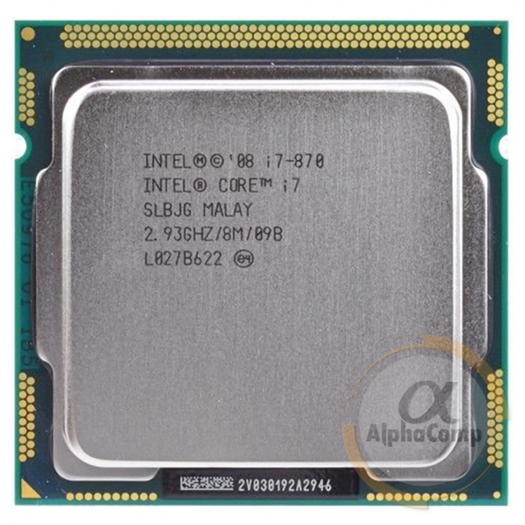 Процессор Intel Core i7 870 (4×2.93GHz • 8Mb • 1156) БУ