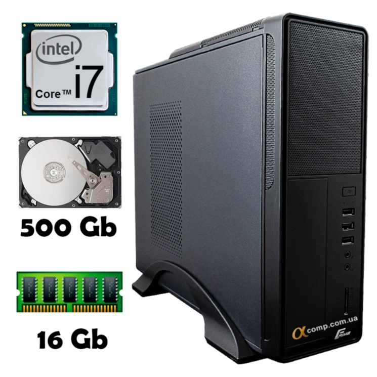 Компьютер AlphaPC P620 (i7-6700/16Gb/500Gb) desktop renew