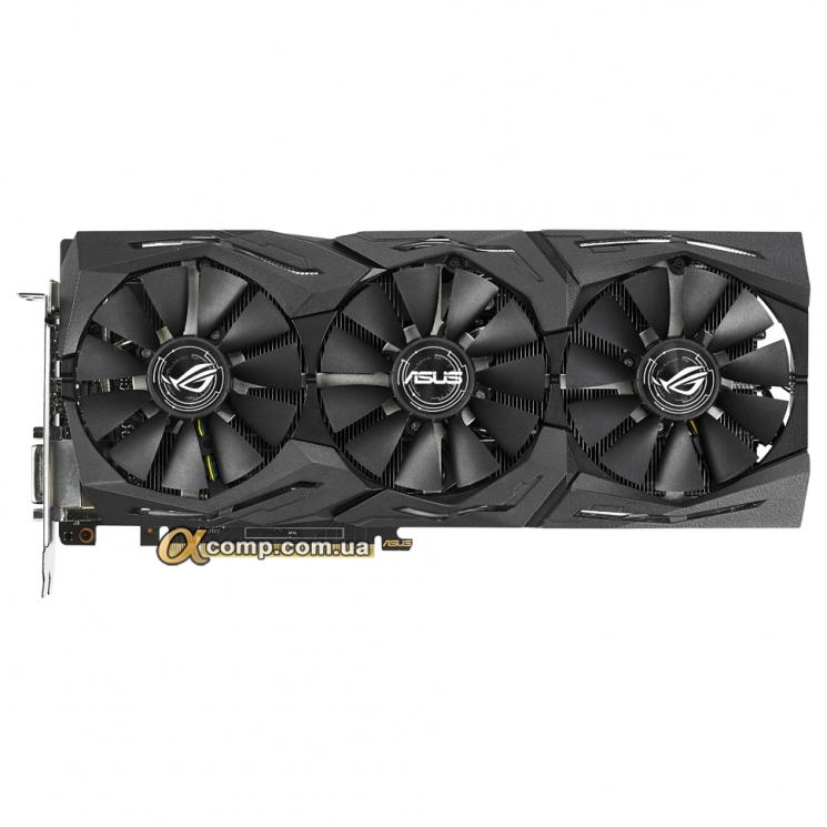 Відеокарта Asus GTX 1070Ti (8GB • GDDR5 • 256bit • DVI • HDMI • DP) STRIX-GTX1070Ti-A8G-GAMING БВ