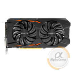 Видеокарта Gigabyte GTX1050Ti (4Gb • GDDR5 • 128bit • DVI • HDMI • DP) GV-N105TWF2OC-4GD БУ