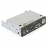 Кардридер внутренний 3.5" DeLock 91477 (2*USB2.0/eSATA/FireWire/audio+PCI FireWire 3ext.&1 int) БУ