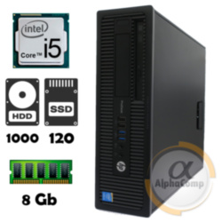 Компьютер HP EliteDesk 800 G1 SFF (i5-4430/8Gb/1Tb/ssd 120Gb) БУ