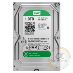 Жесткий диск 3.5" 1Tb WD WD10EZRX (64Mb • 5400 • SATA3) green БУ
