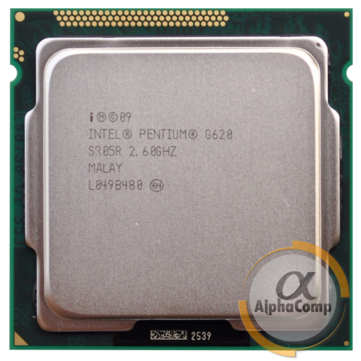 Процессор Intel Pentium G620 (2×2.60GHz/3Mb/s1155/Gen2) БУ