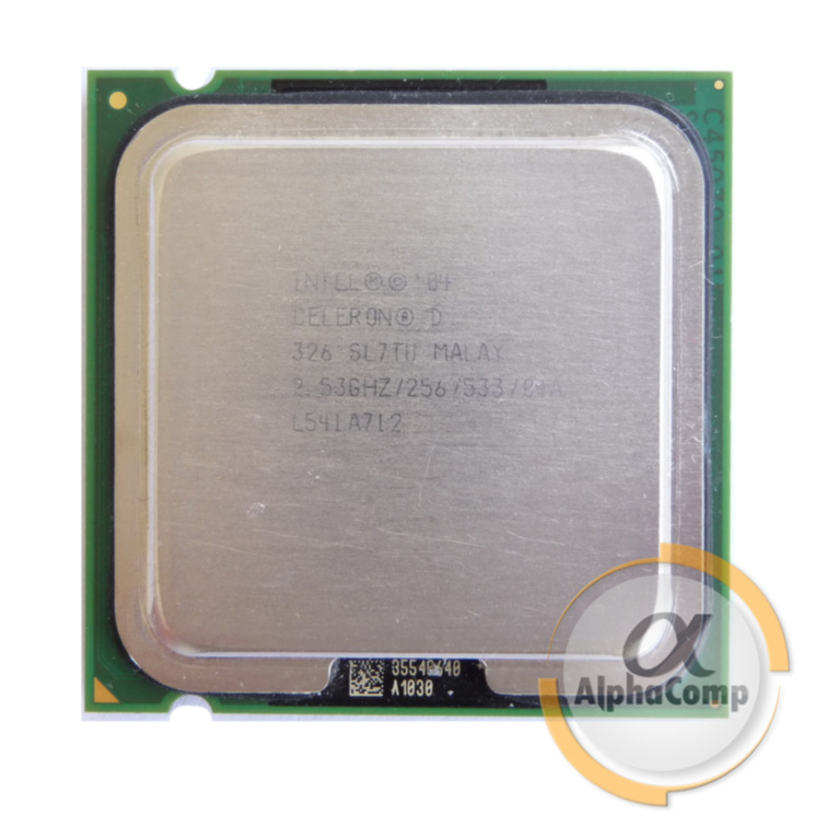 Процессор Intel Celeron D326 (1×2.53GHz/256Kb/s775) БУ